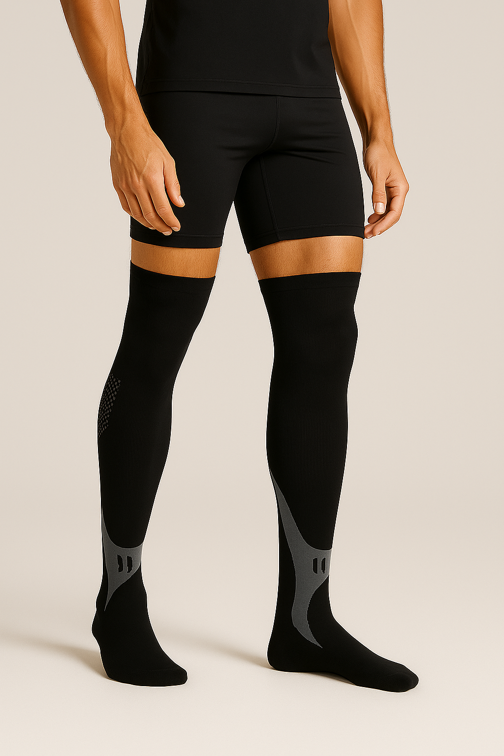 Chaussettes de compression ( Pack de deux ) ideal pour les jambes, lourdes, crampes, douleurss VitalFit